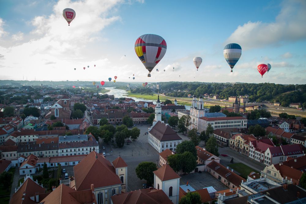 Над Каунасом