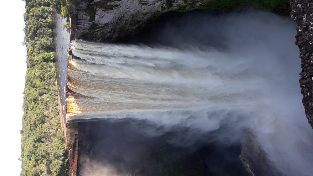 The Majestic Kaieteur Waterfall