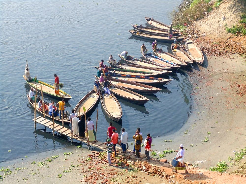 Boats and River