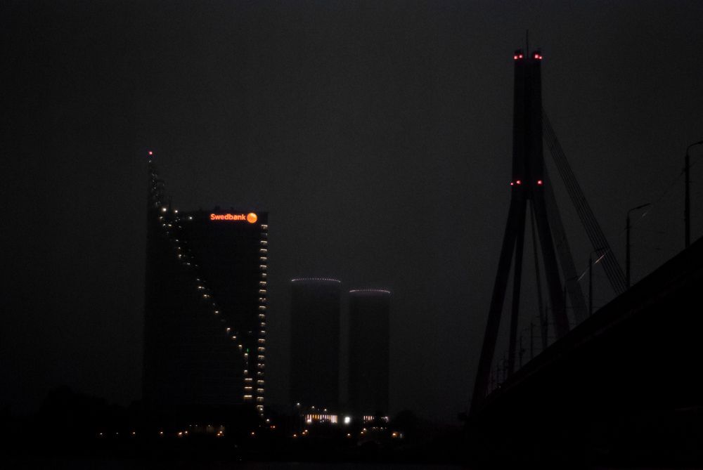 Waiting for the light