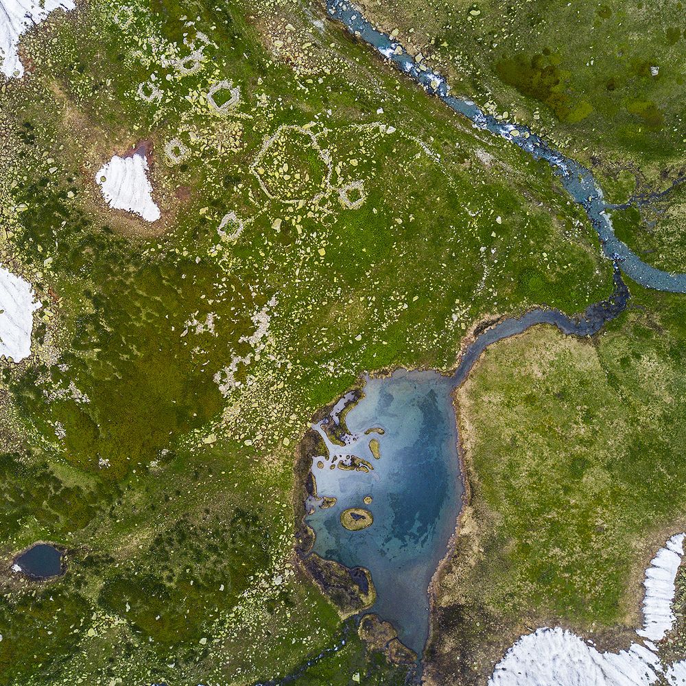 To the ancient human sites. Highland Abkhazia