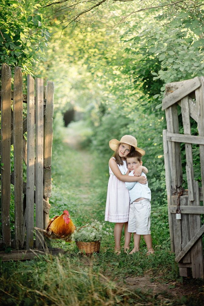 Лето в деревне