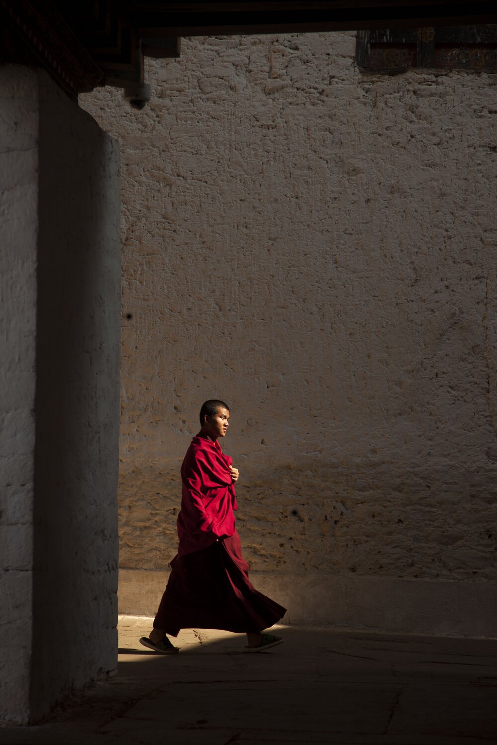 The Walking Monk