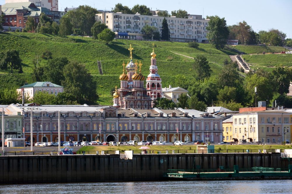 Нижний Новгород. Вид с Волги.