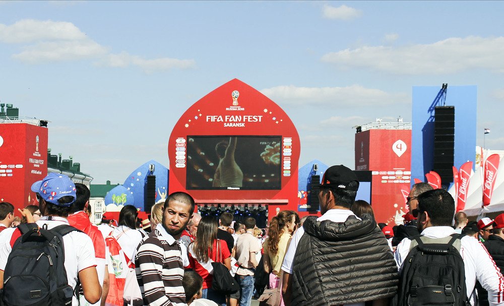 В FAN центре болельщиков в Саранске