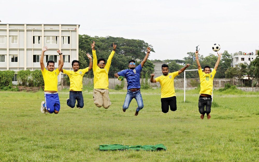 world cup football mania