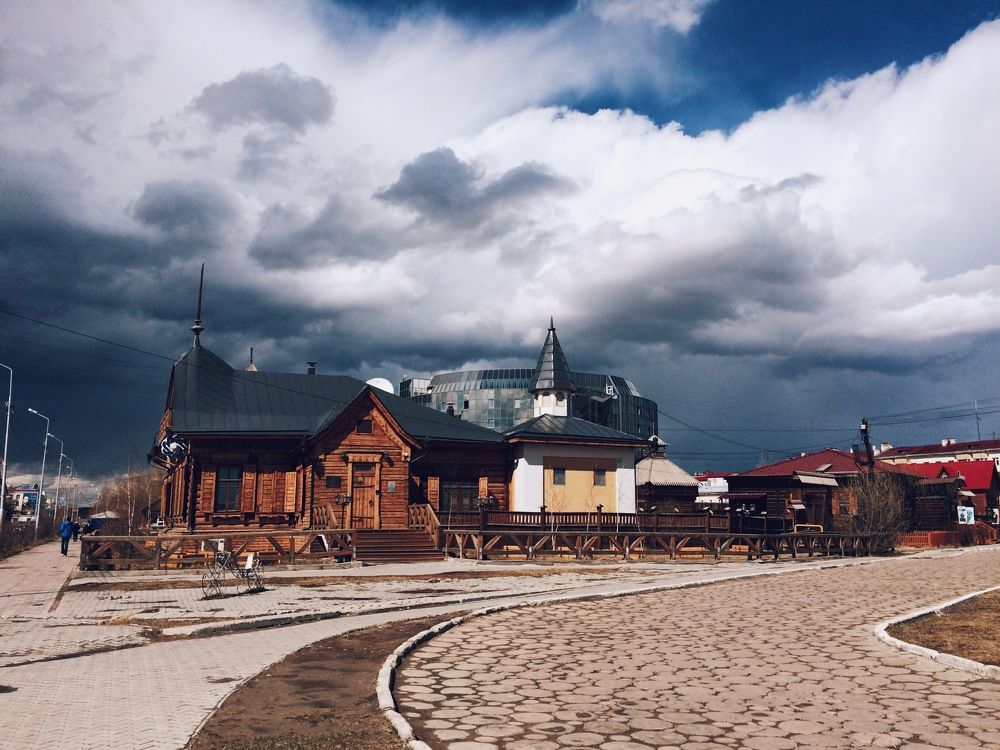 Гроза в Якутске