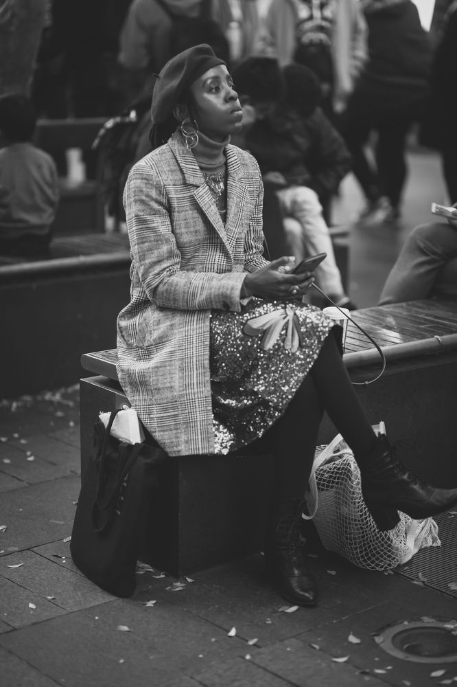 Pondering in thought