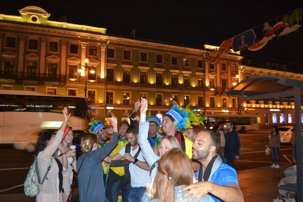 прогулка по питеру после мачта