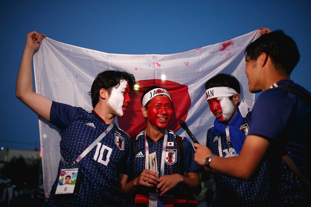 Japan fans