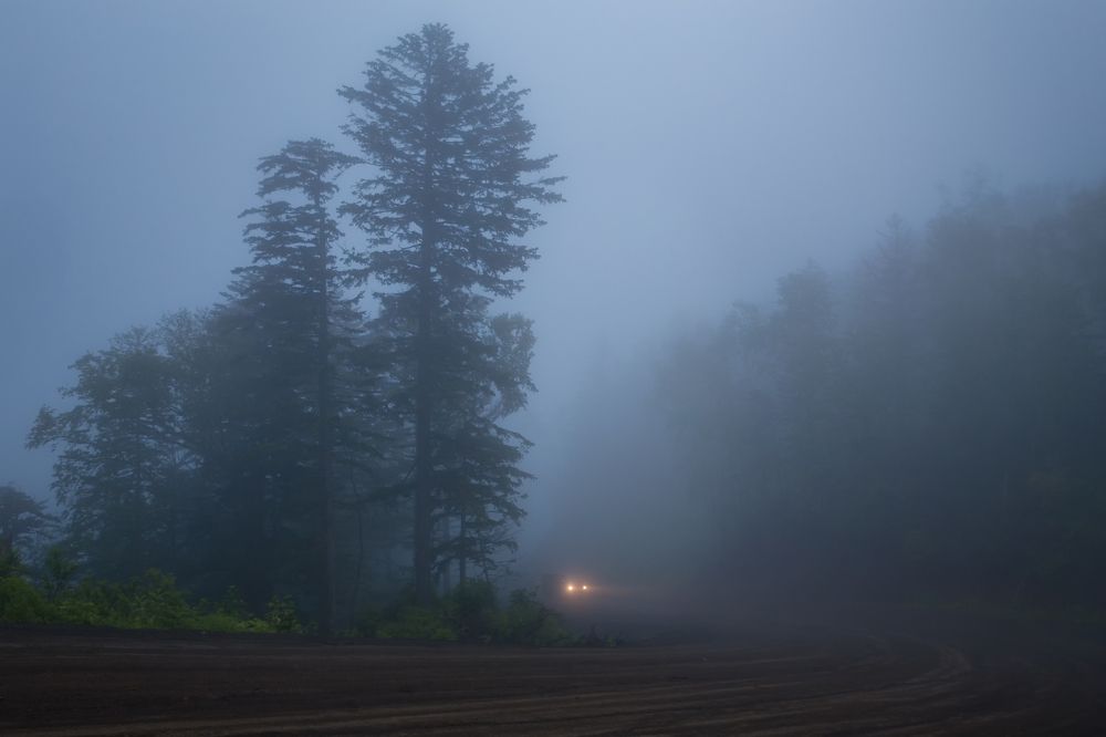 Рассекая облачность.