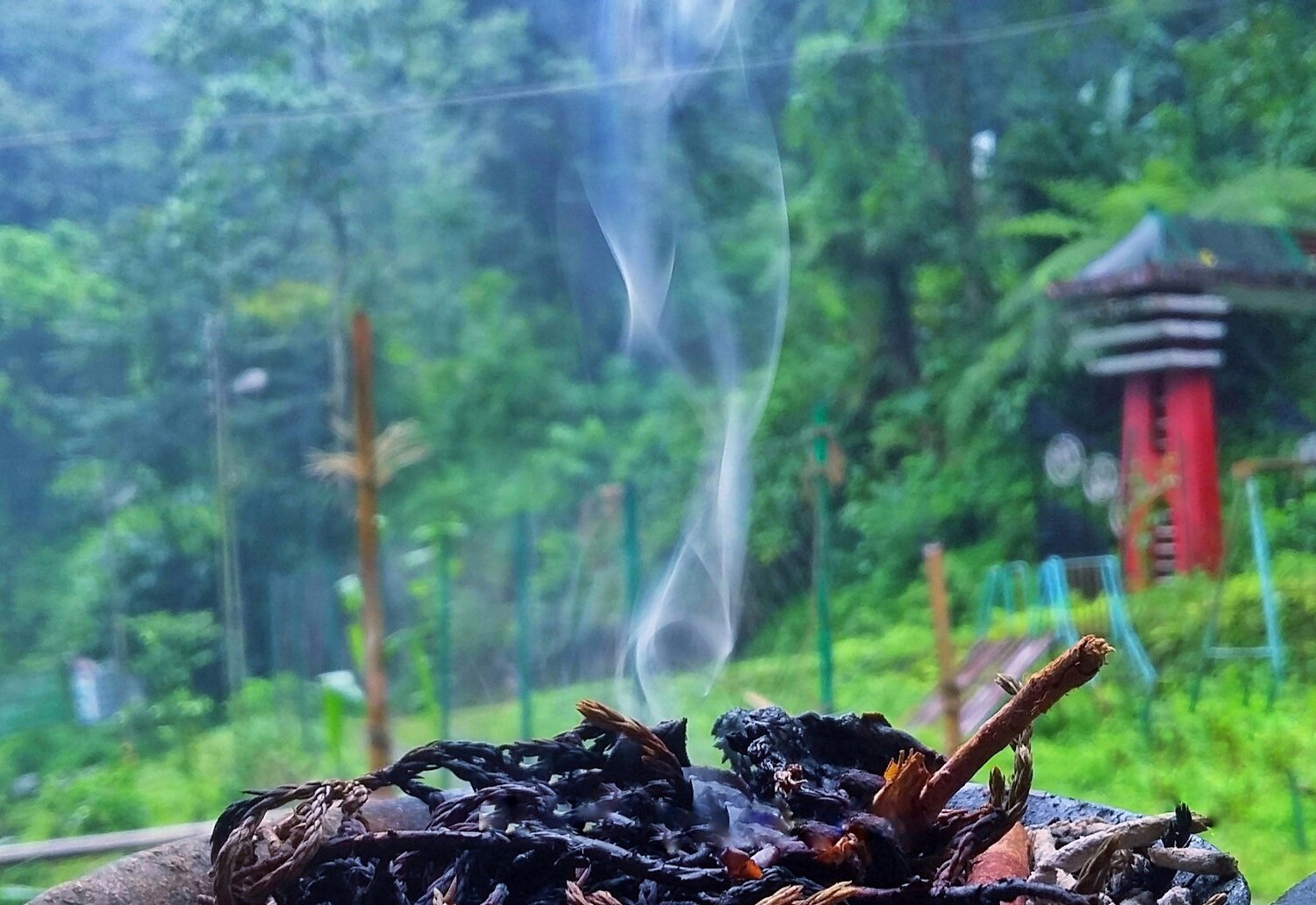 Sang dhup... ( offerings to God)