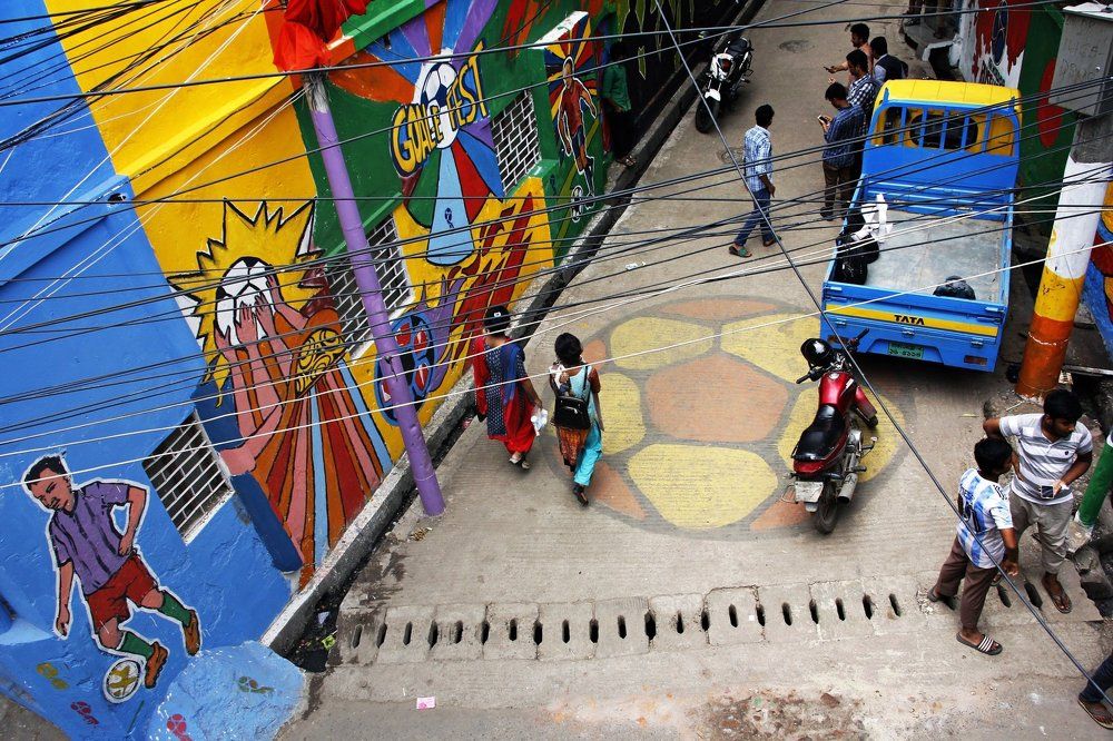 world cup football mania