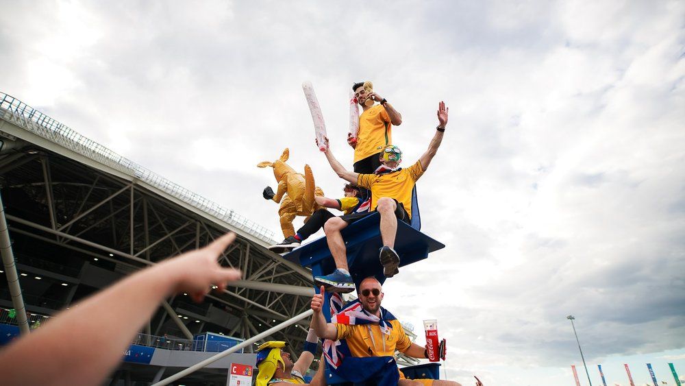 Фанаты Австралии