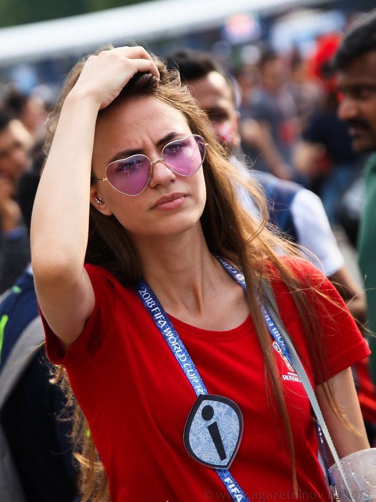 Волонтеры на fifa2018