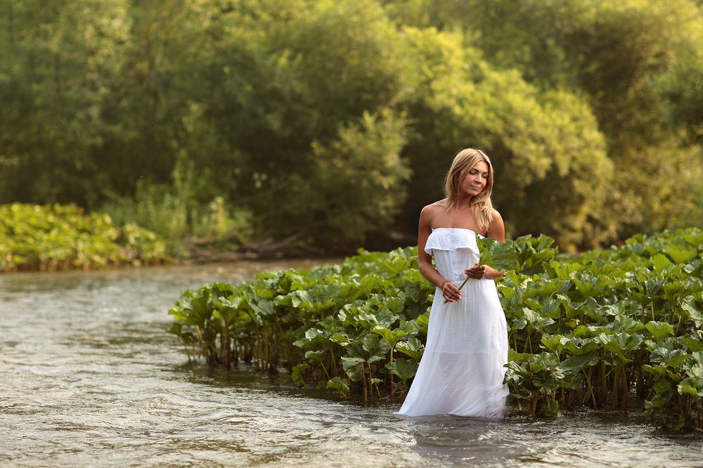 Ранним утром на реке