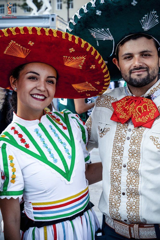 Болельщики сборной Мексики