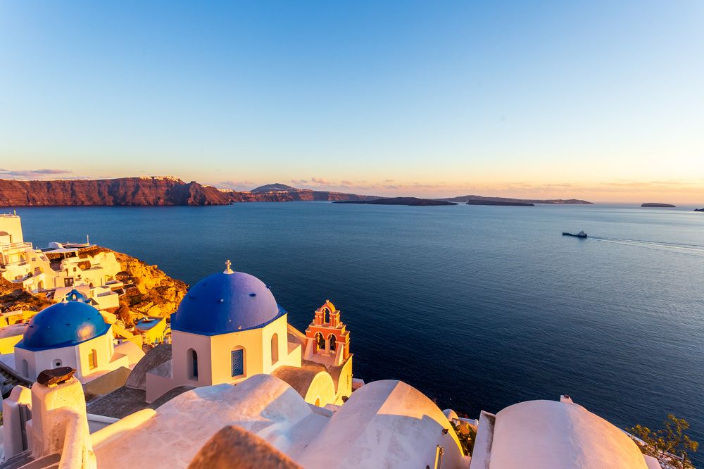 Oia Village Before Sunset