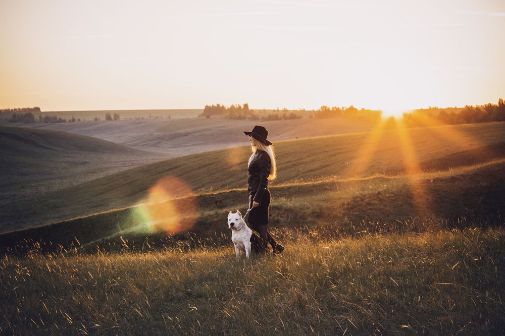 прогулка на рассвете
