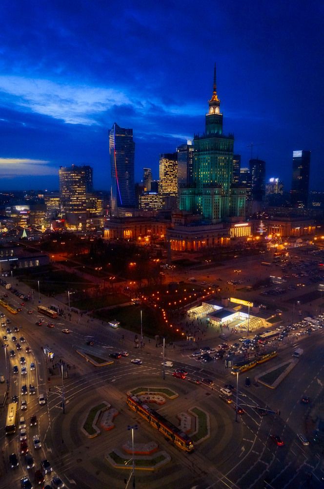 Warsaw by Night