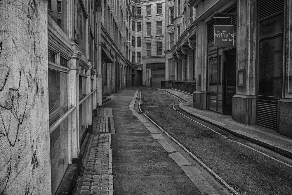 An Old Bar In The Alley