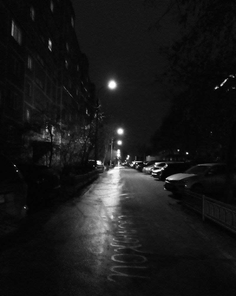 Опустилась ночь на землю