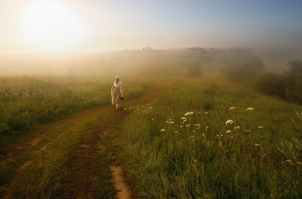 Косогоры...поля...перелески...