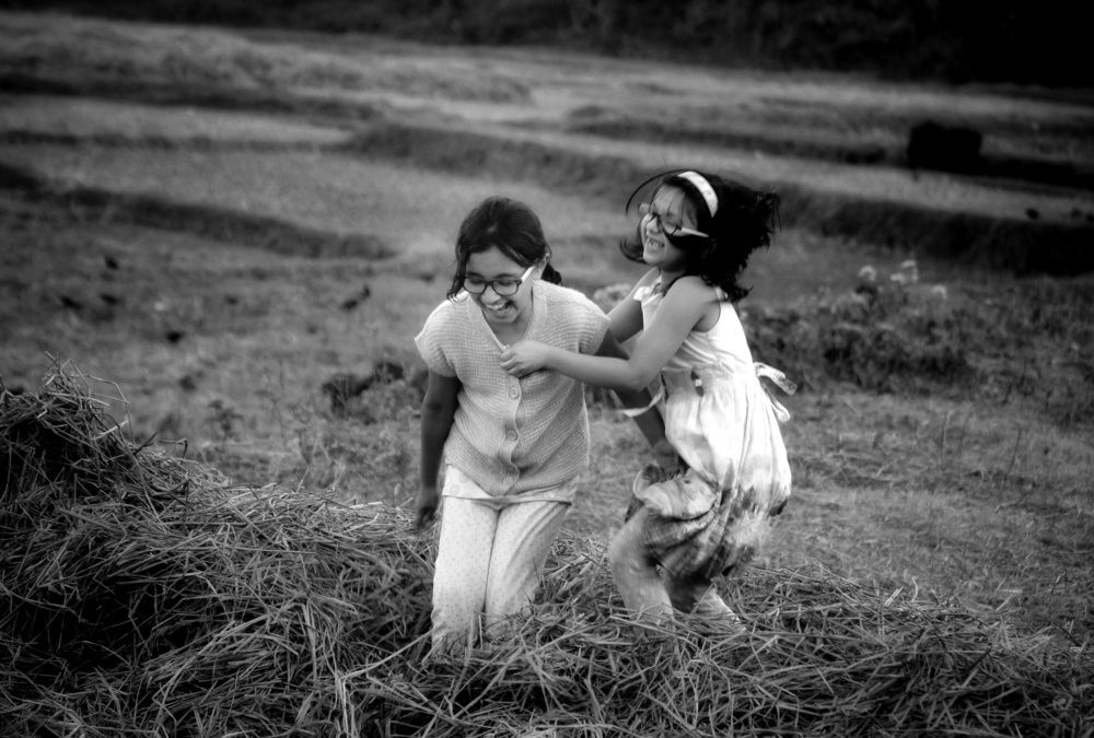 Life of Cities Childrens in Village