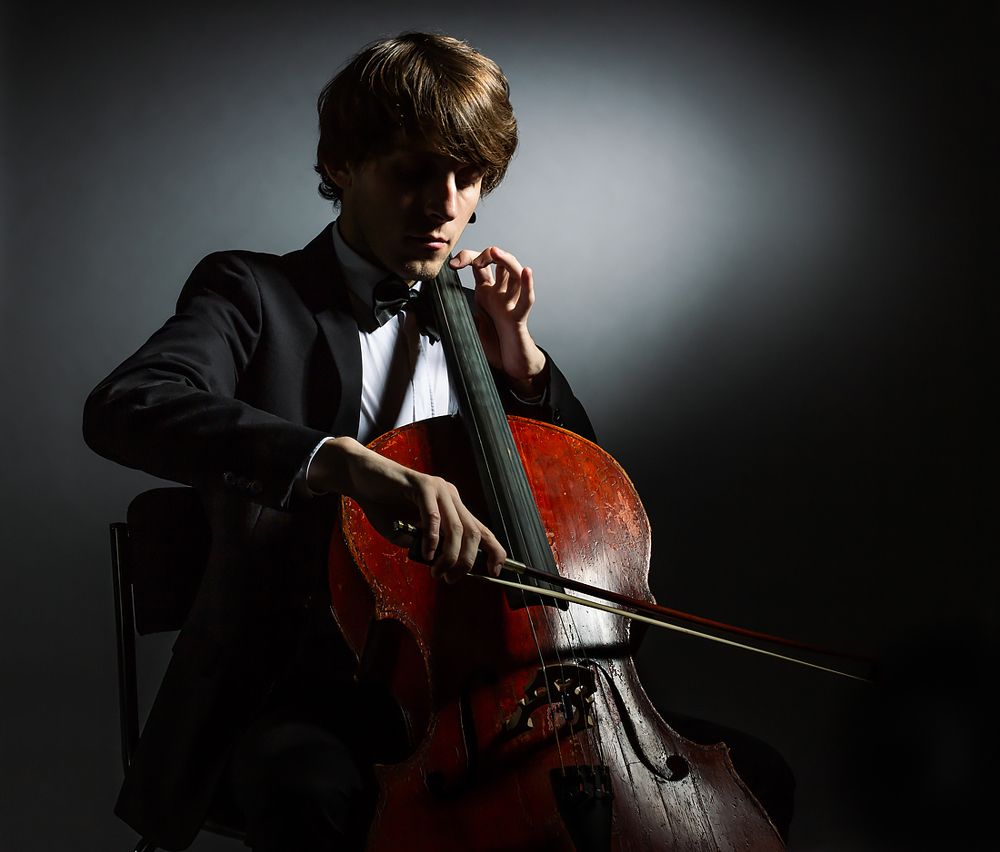 Виолончелист.