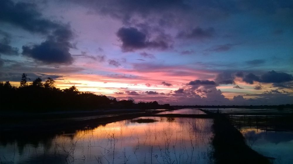 sunset beauty in BANGLADESH