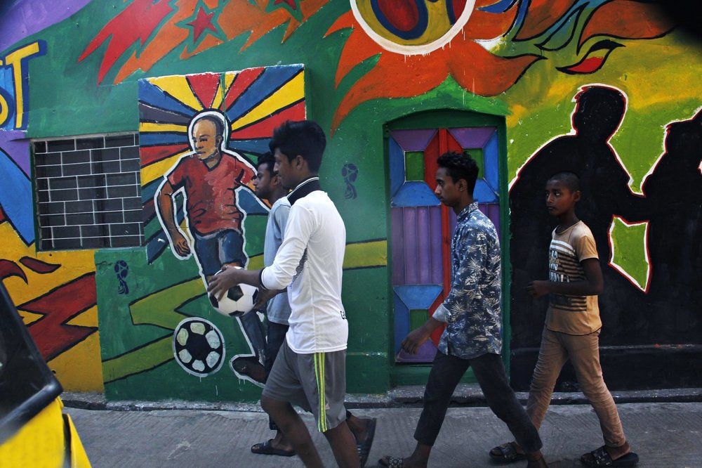 world cup football mania