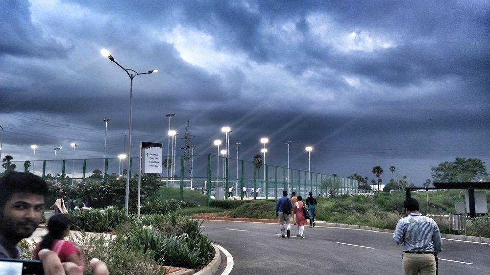 Rainy climate