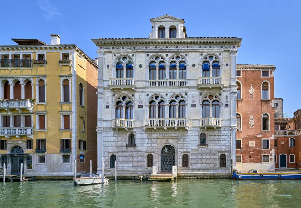 Palazzo Corner Spinelli on the Canal Grande. Venice. Italy.