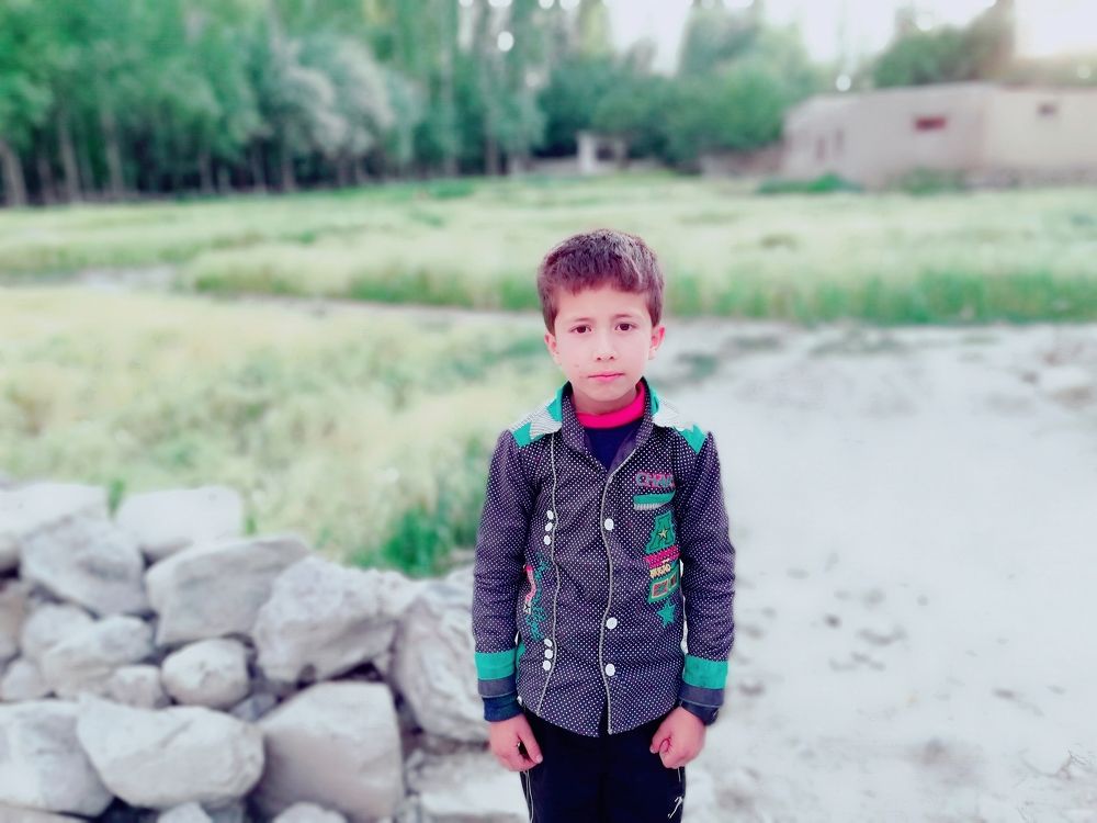 Child from skardu Pakistan