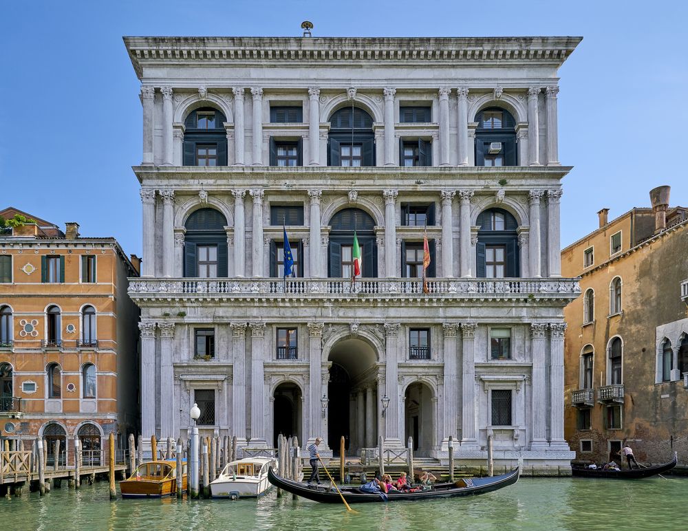 Palazzo Grimani on the Canal Grande. Venice. Italy.