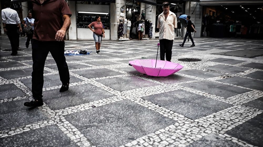 Vendendor de Guarda-Chuva