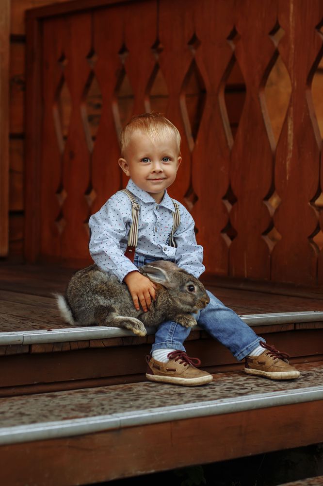 Игорек и кролик Коля