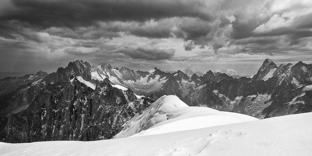 Stormy Alps