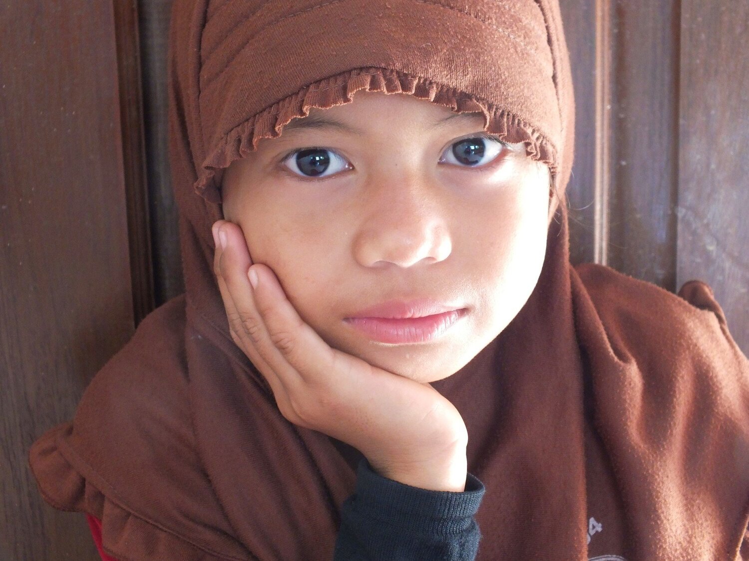 Staring girl