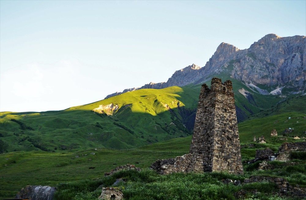 Высокогорное село Верхний Ход
