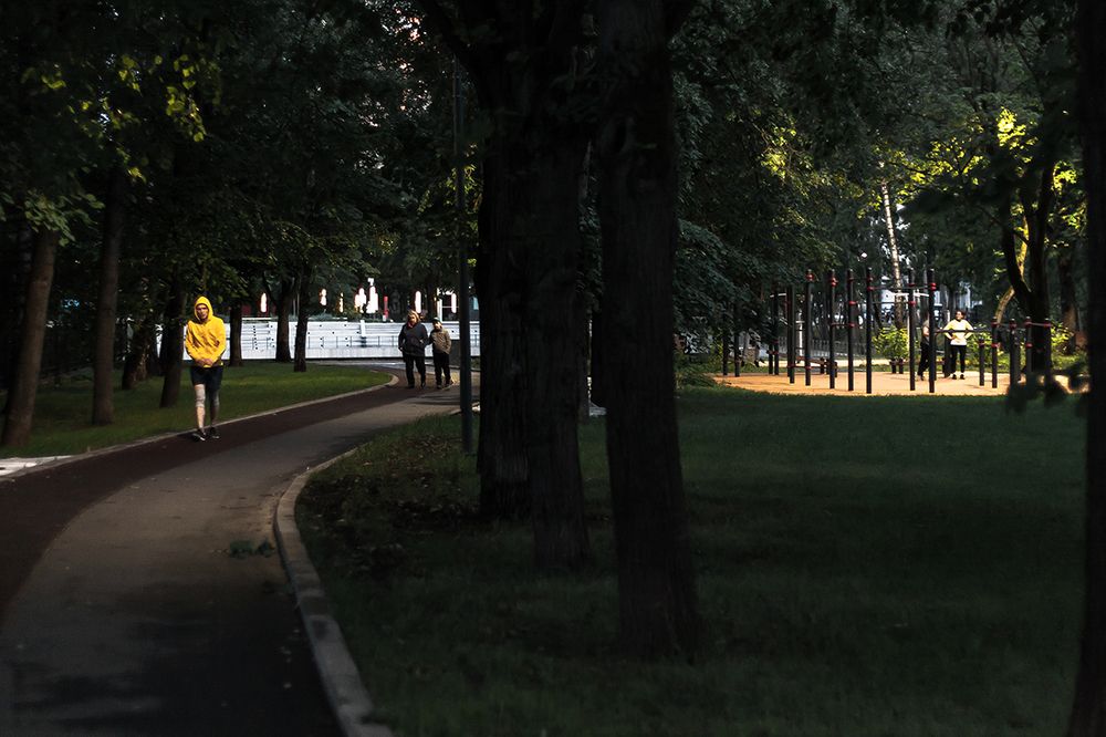 krasnovguardisky Moscow walking