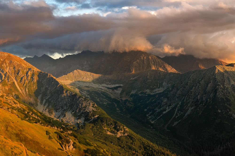 Tatra sunset