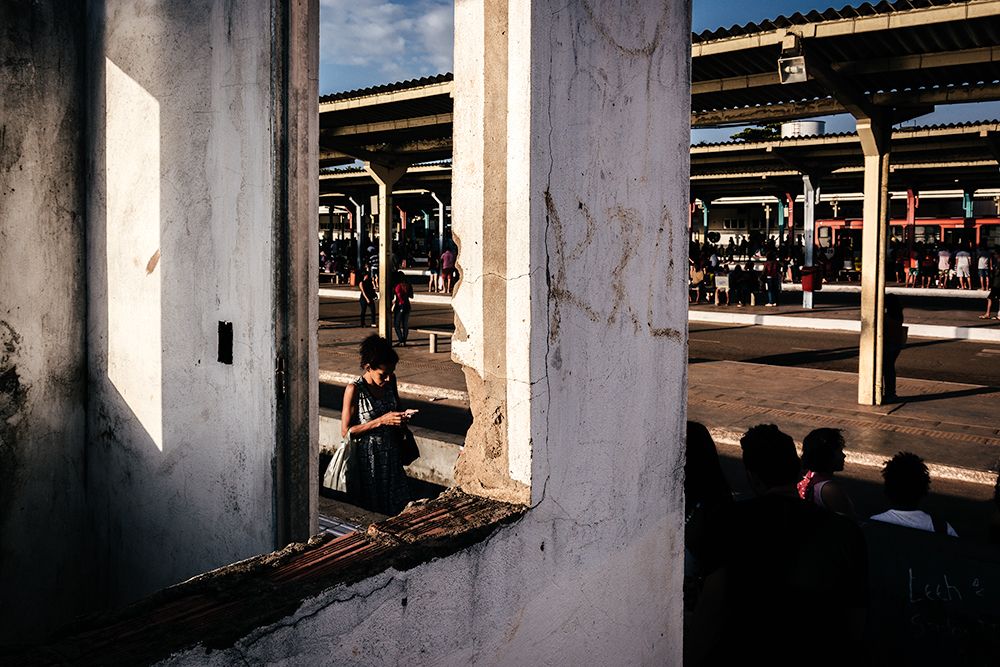 Enquanto o ônibus não chega