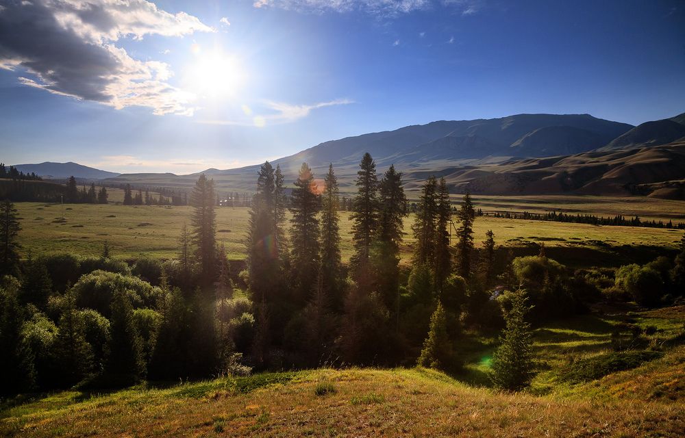 Горная долина