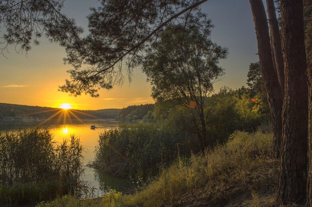 Белгородское водохранилище.