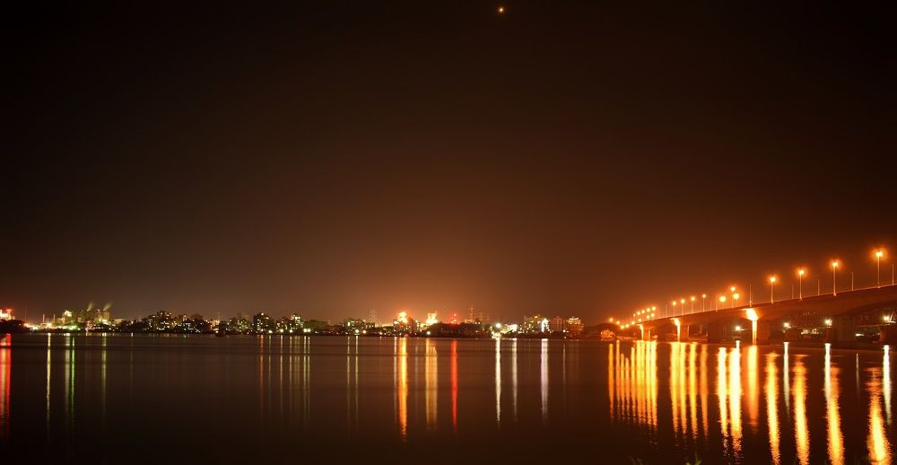 The night's are also bright.....