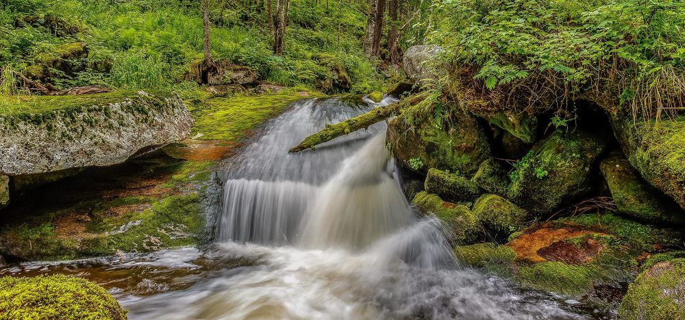 Водопад на р.Большой Изыгаш.