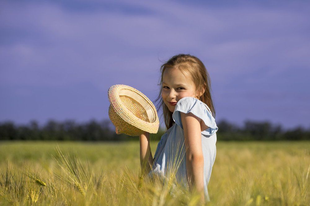 В зреющих хлебах