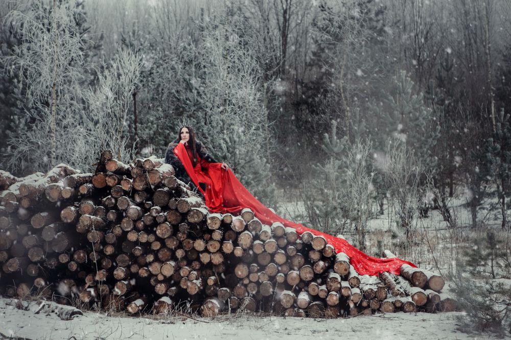 Winter of fantasy world Hangarah