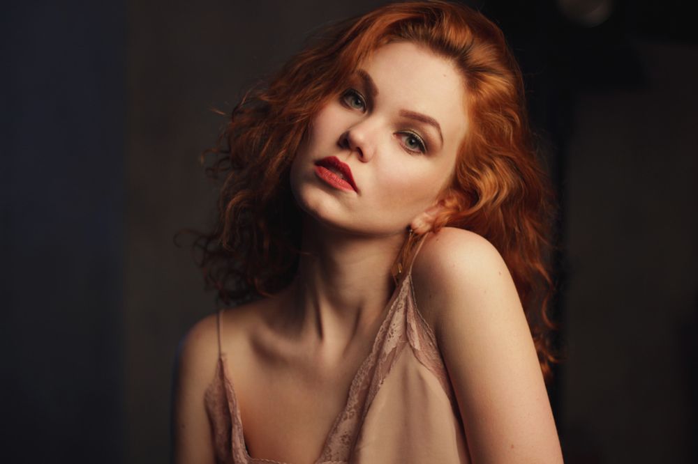 Ginger woman